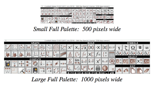 LiveMath 3.6 更大的调色板