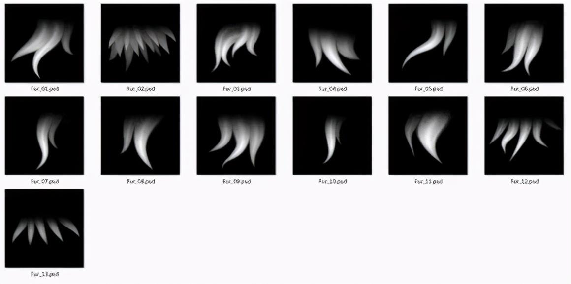 zbrush笔刷实用笔刷和alpah下载及笔刷使用方法