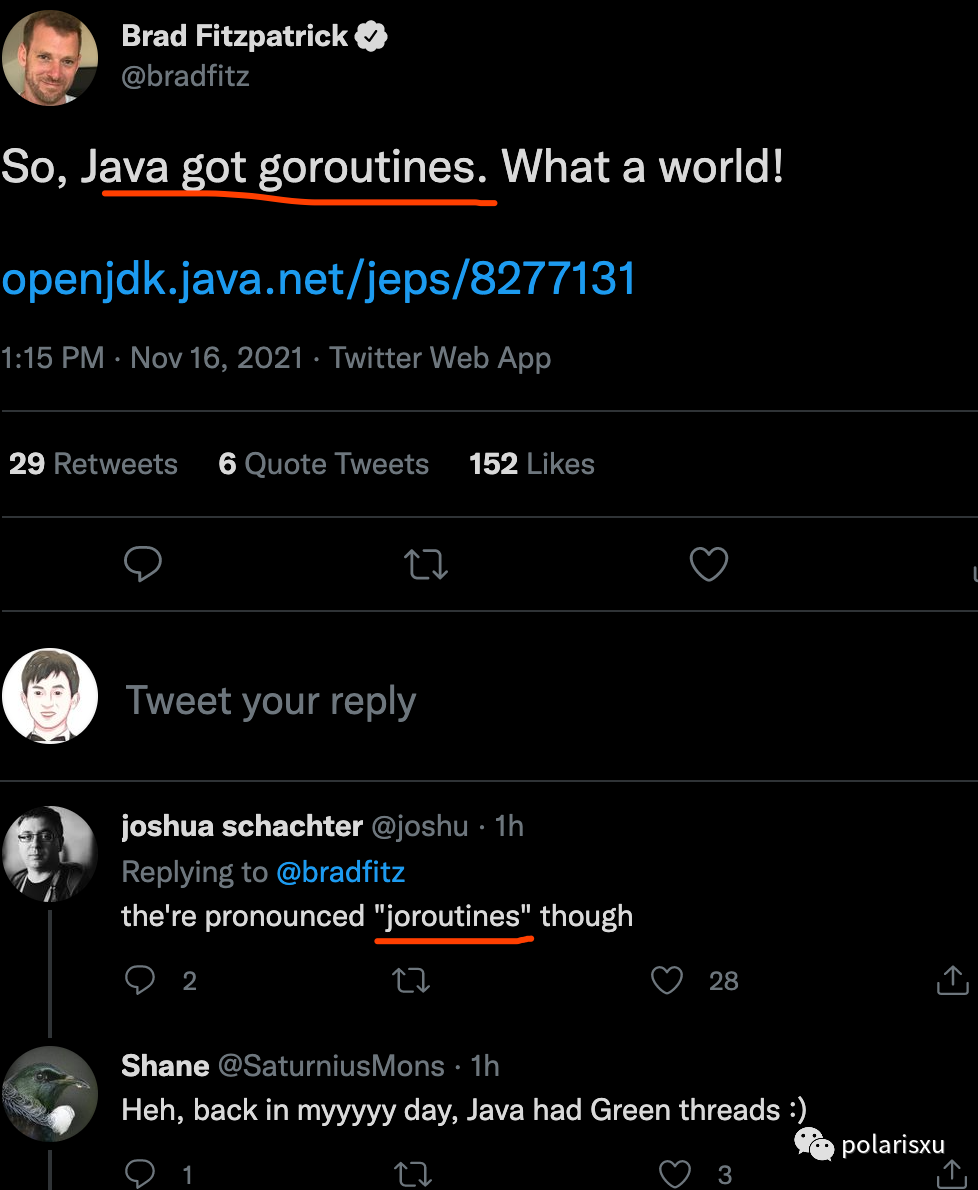 劲爆！Java 版 goroutine 要来了，戏称 joroutineCSDN博客