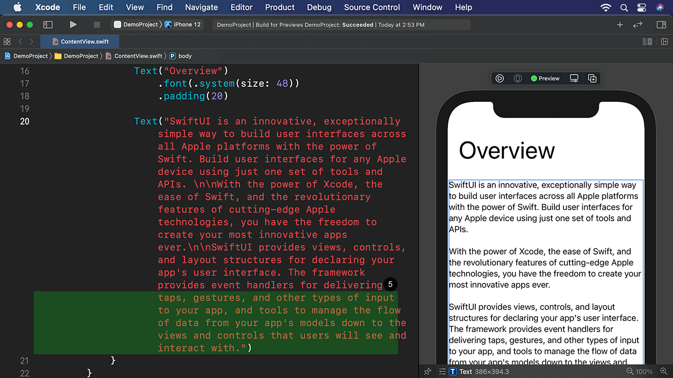 SwiftUIŵʵս