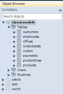 如何使用MySQL Workbench将样本数据库导入到MySQL数据库服务器