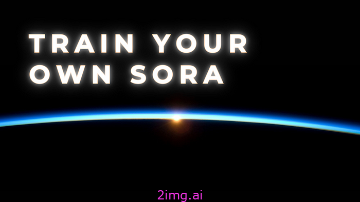 旷野之间11 - 开源 SORA 已问世！训练您自己的 SORA 模型！
