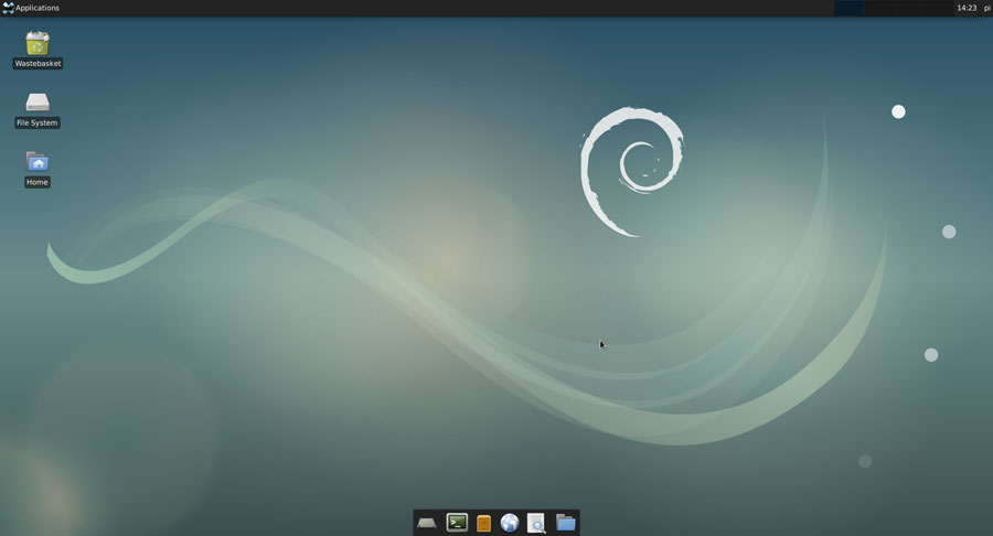 树莓派上的xfce4