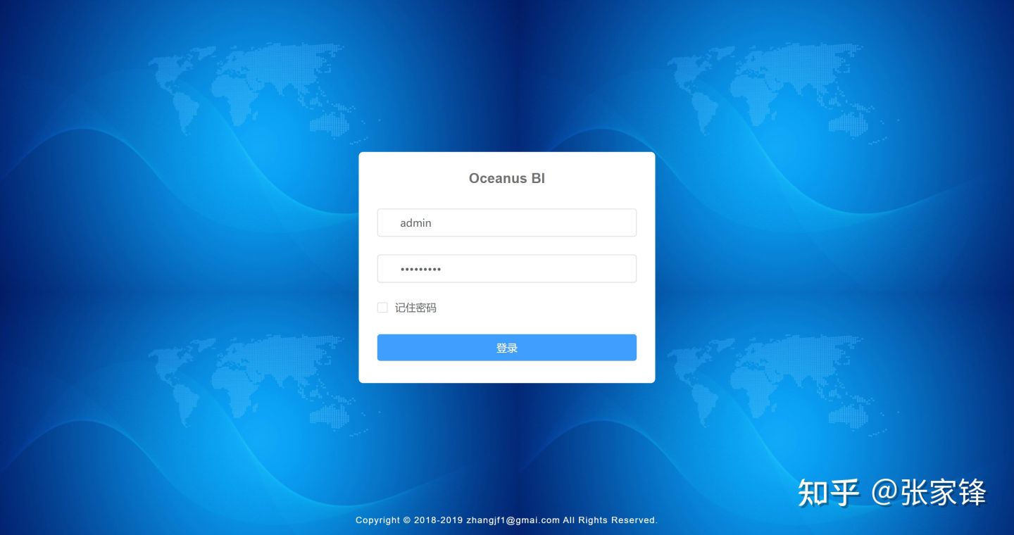 自己写的一个bi可视化系统(支持apache doris)