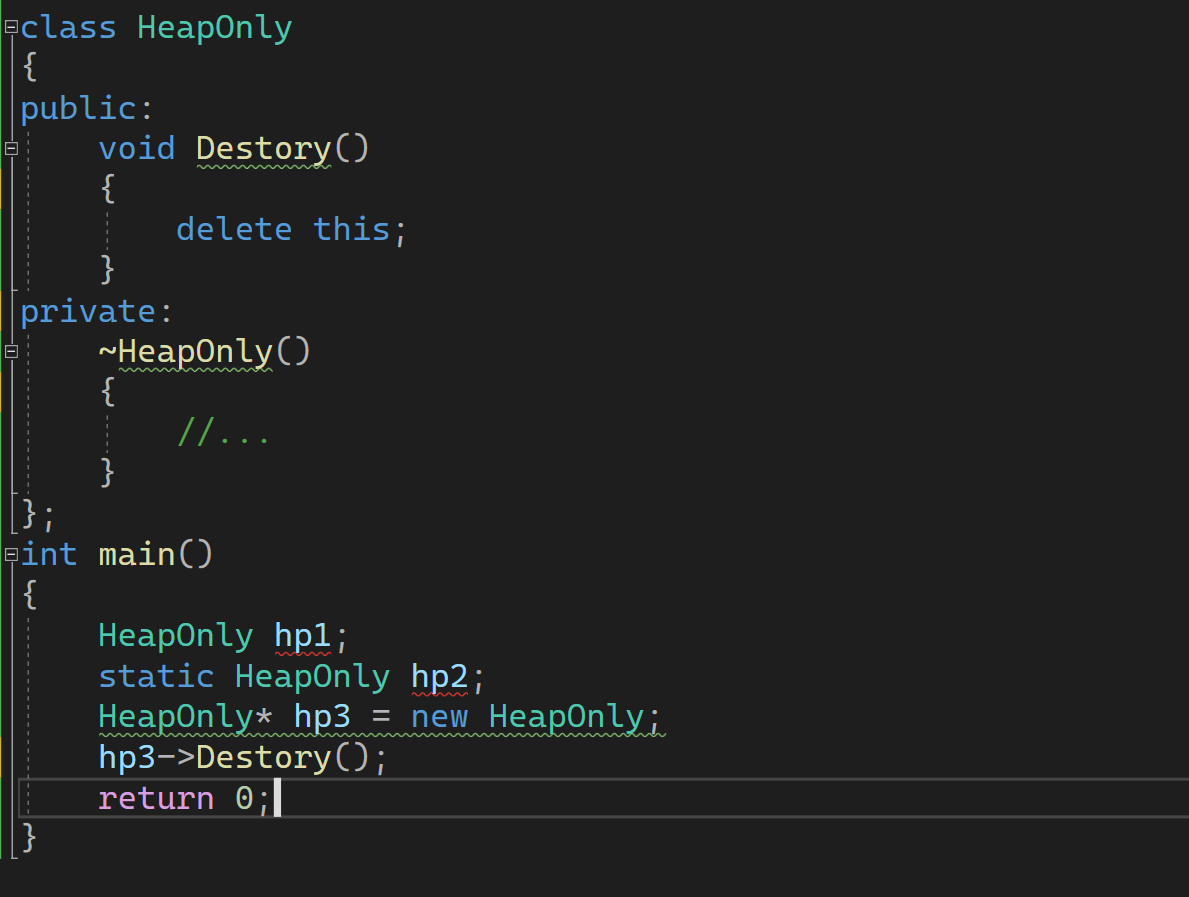 【C++从0到王者】第四十一站：特殊类的设计