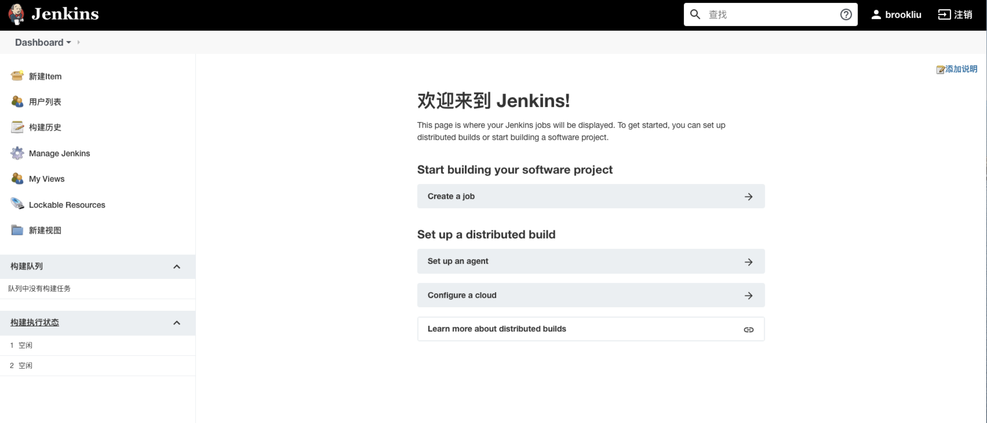 jenkins控制台