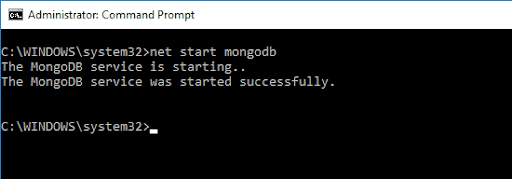 MongoDB server initialization