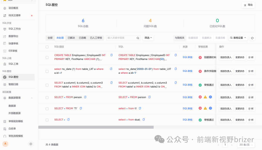 SQLE：你的SQL全生命周期质量管理平台