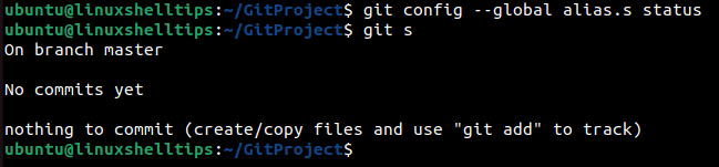 创建 Git 别名