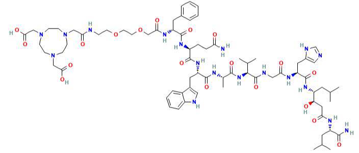 NOTA-P2-RM26，分子式：C73H110N18O19