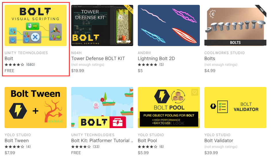 【Unity可视编程】Bolt 介绍及橙光游戏/互动视频效果的实现