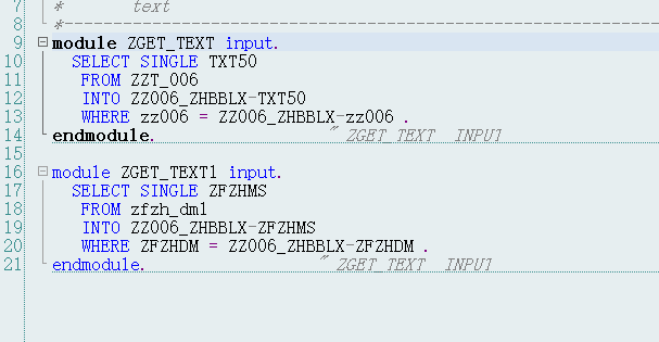 ABAP SM30自定义搜素帮助，且带出相关描述，也可回车带出。