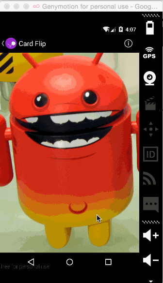 android卡片三维旋转androidanimations三卡片翻转动画cardflip