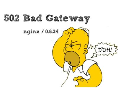 打开网页时出现502badgateway什么意思