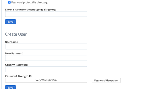 Password protect your staging site