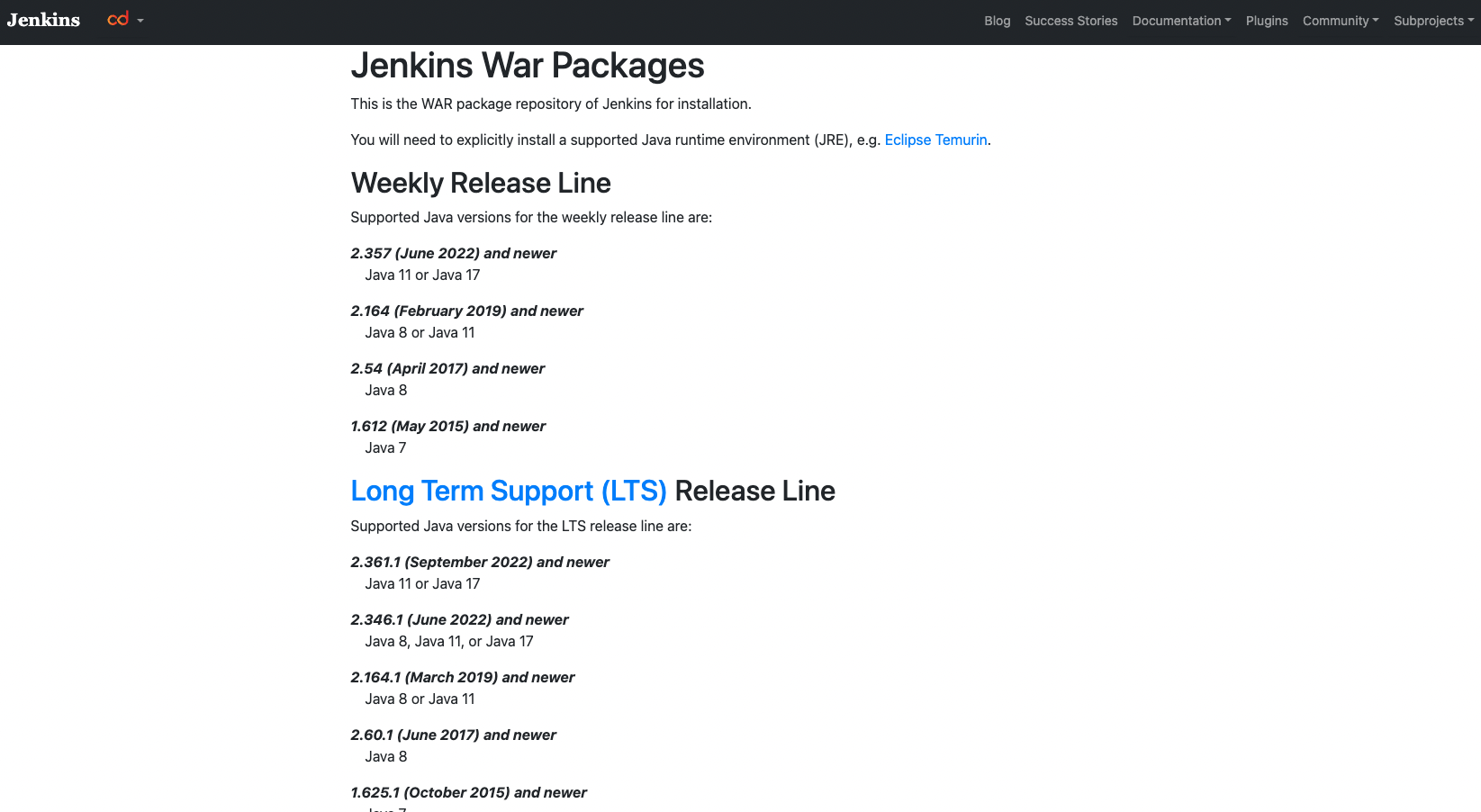 Linux 安装 Jenkins