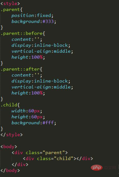 php代码里面的居中,css代码如何居中
