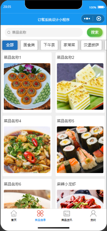 用户-菜品信息