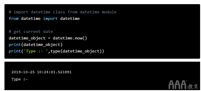 大数据分析Python的日期时间教程