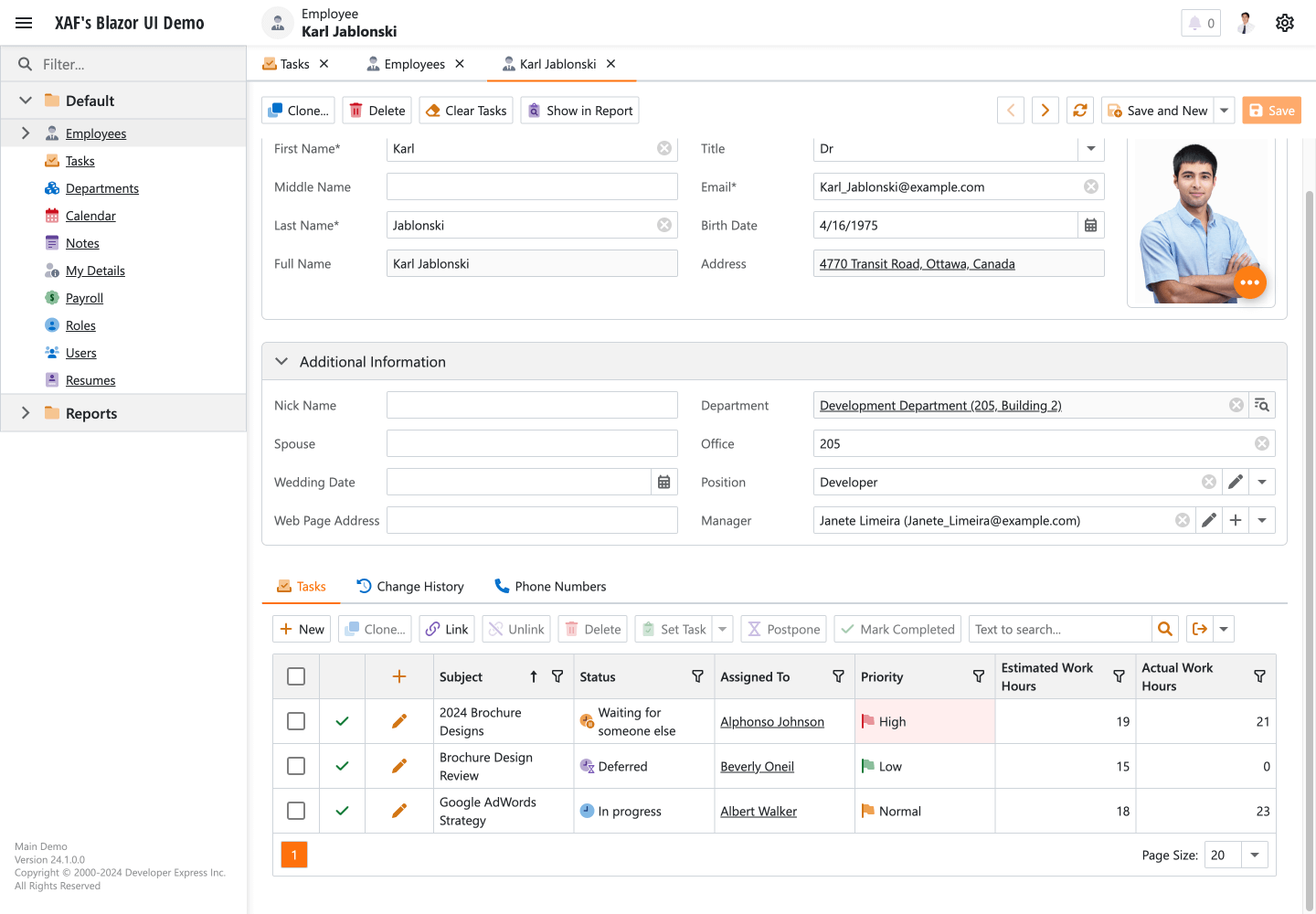 DevExpress XAF v24.2产品图集