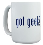 got geek? mug