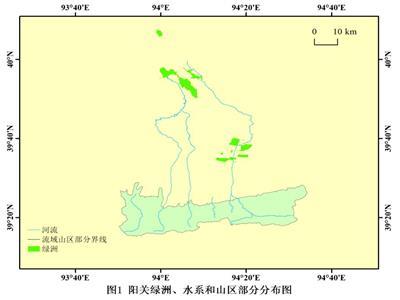 西北主要河流水系（绿洲）流域（山区）及高程分类数据集（一）