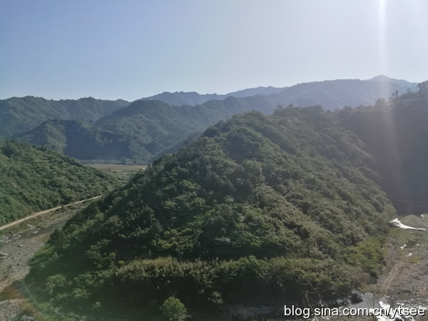 陕南引汉济渭水源地风景