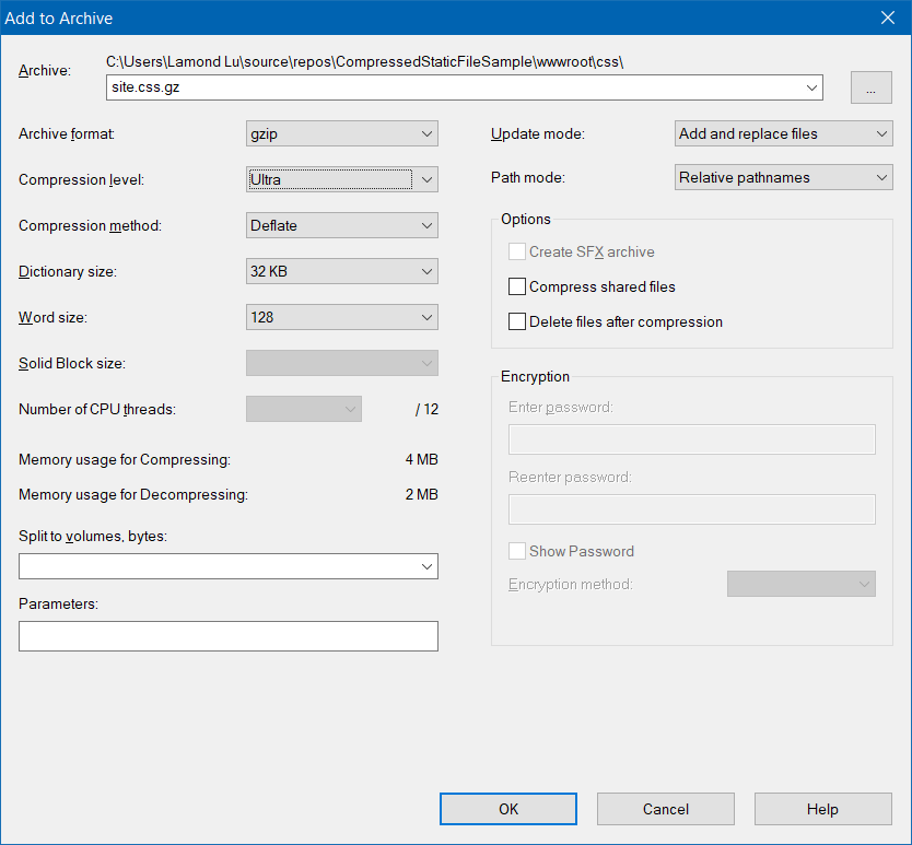 [小技巧]ASP.NET Core中如何预压缩静态文件