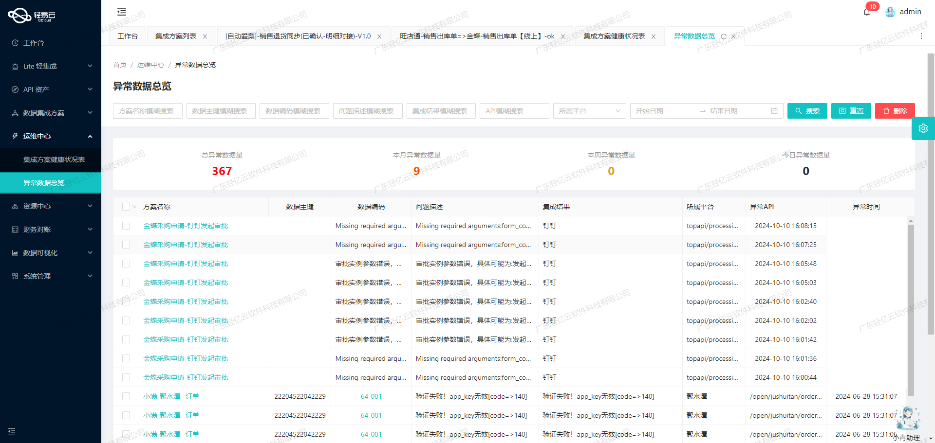 金蝶与SCM系统接口开发配置