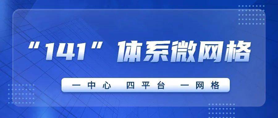 数字化改革“141”体系