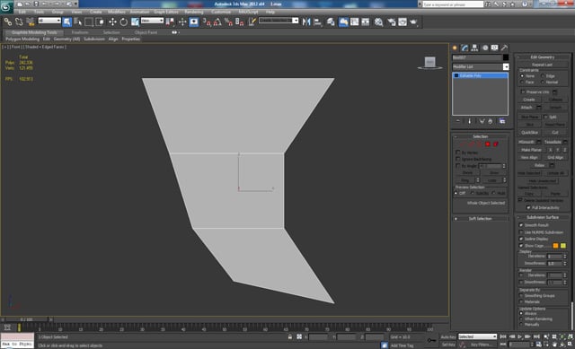 3D Studio Max モデリング チュートリアル未来的なボルトガン