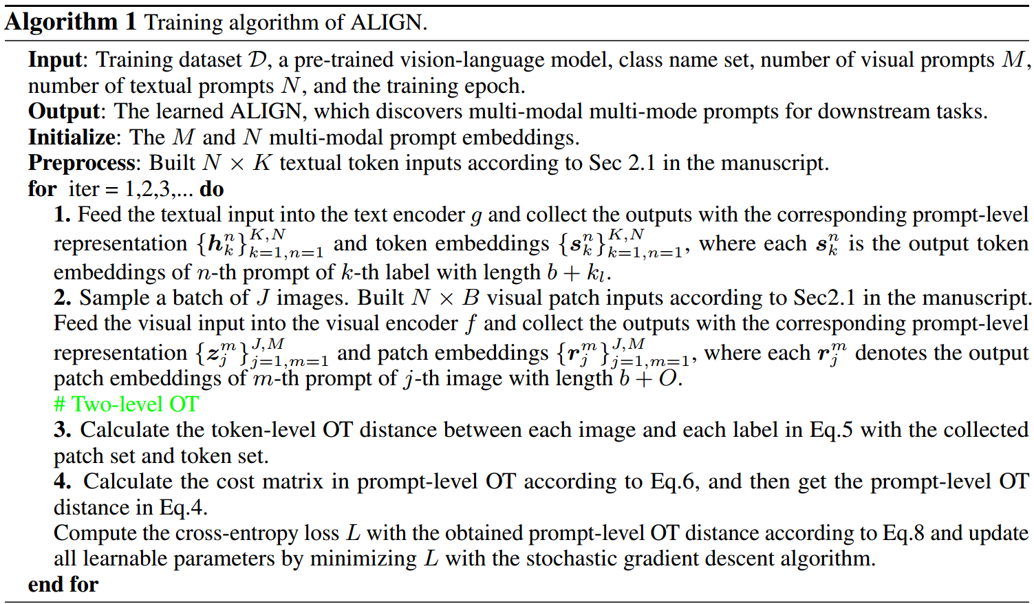 ALIGN_ Tuning Multi-mode Token-level Prompt Alignment across Modalities