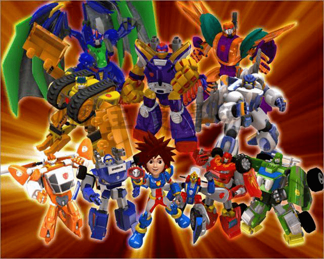 计算机病毒洛蓝狐动漫百变机兽中未完的战争蓝毒兽原来是电脑病毒