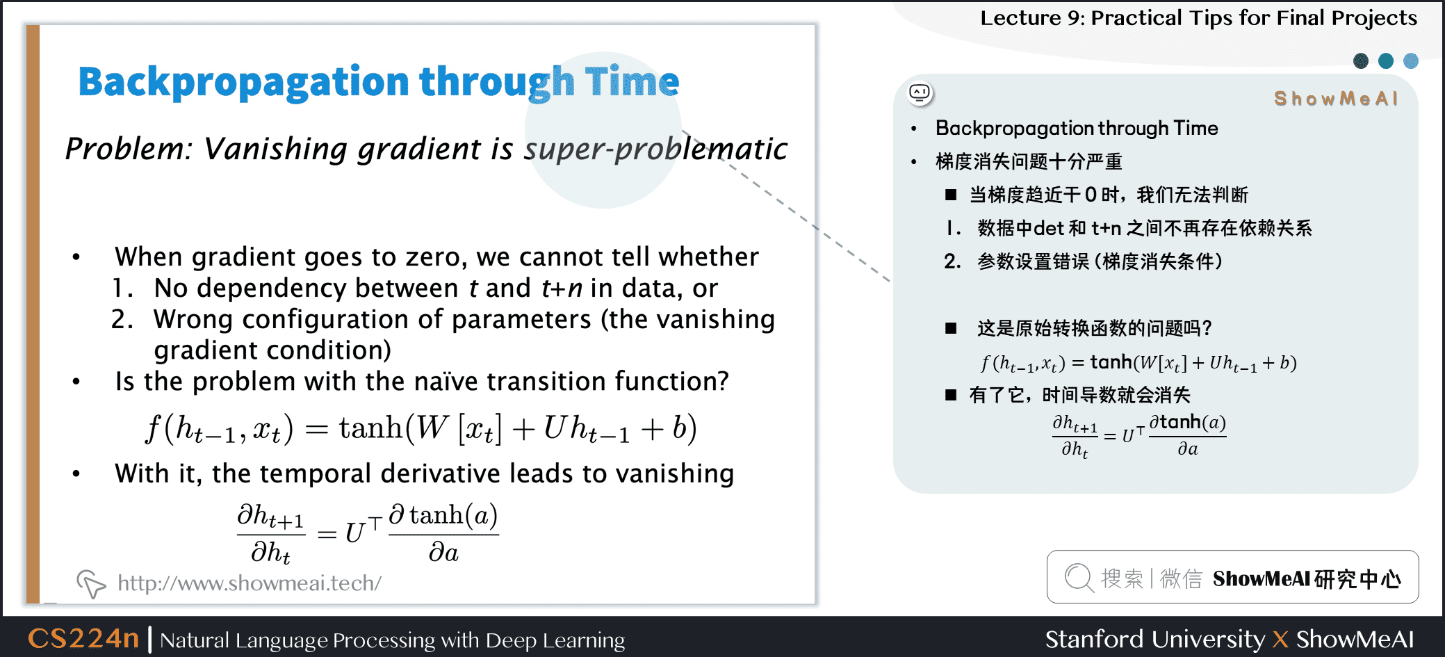 Backpropagation through Time