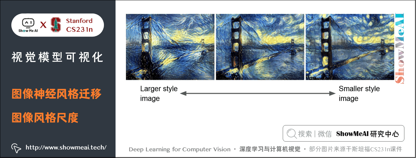 图像神经风格迁移; 图像风格尺度