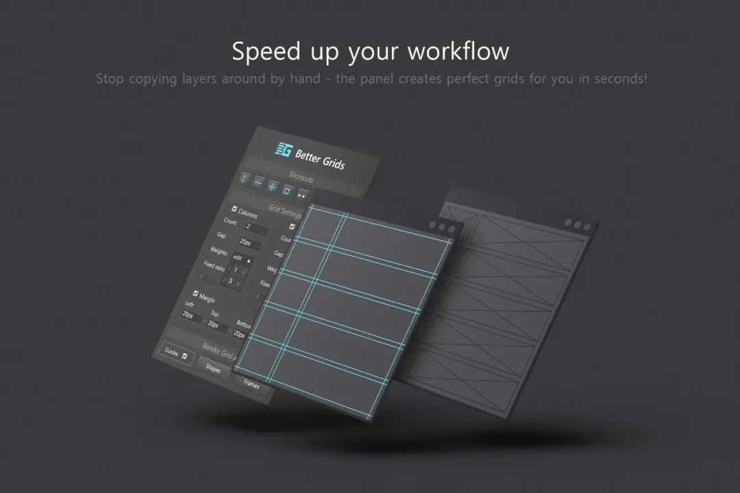 PS网格辅助线插件 Better Grids 汉化版!排版必备神器!【0116期】-设计分享线 PS网格辅助线插件 Better Grids 汉化版!排版必备神器!【0116期】-设计分享线