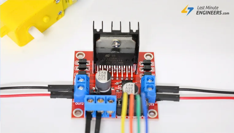 将L298N DC和步进电机驱动器与Arduino接口的教程