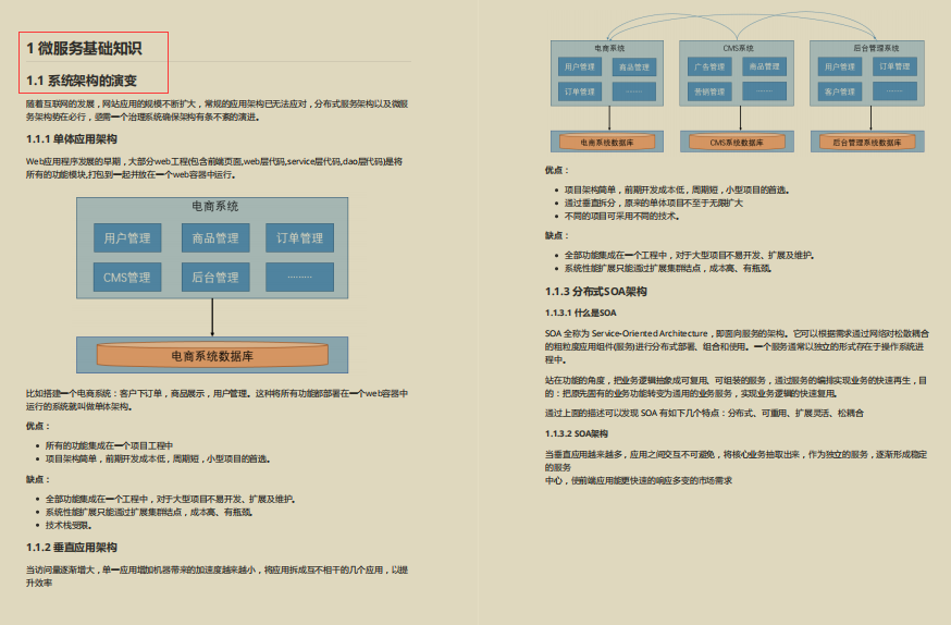 不吹不黑！阿里新产微服务架构进阶笔记我粉了！理论实战齐飞