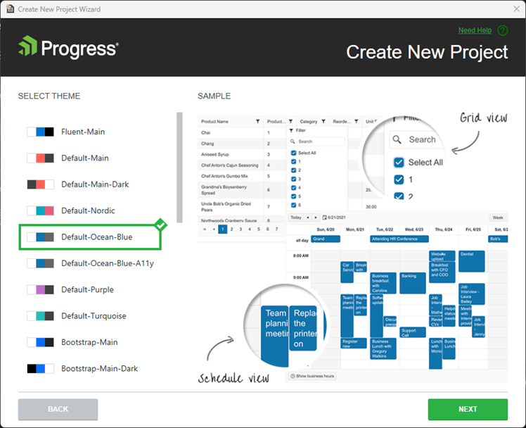 Telerik UI for ASP. NET Core中文教程