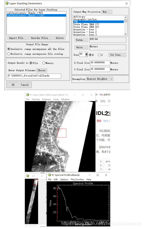 基于Hyperion的地表参数反演：经验比值法、一阶微分法_反射率_31