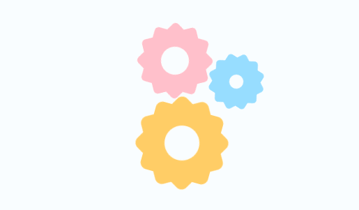 css background 旋转_css机械齿轮loading,爱的魔力转圈圈