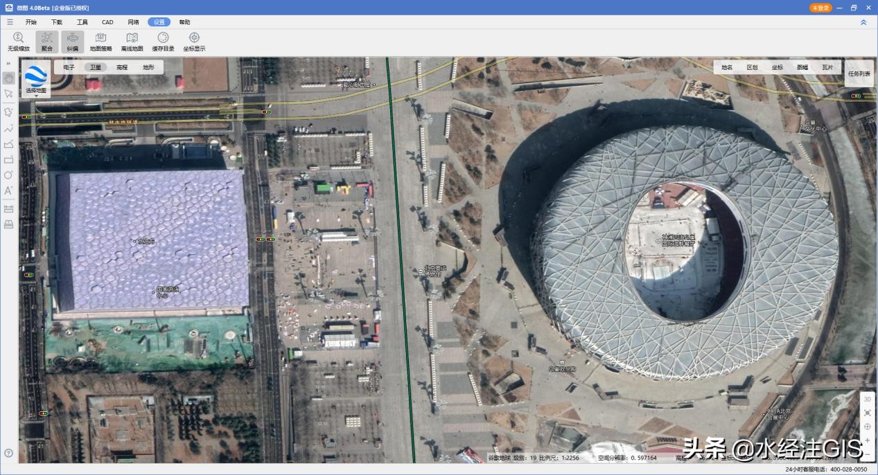 如何离线查看22.3TB全国高清谷歌卫星影像