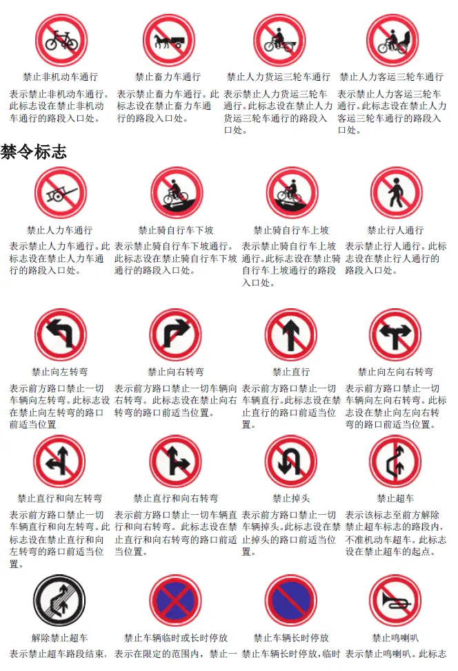 警告标志