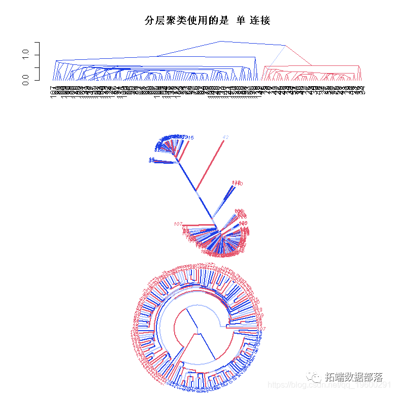 R语言k-means聚类、层次聚类、主成分（PCA）降维及可视化分析鸢尾花iris数据_聚类_19