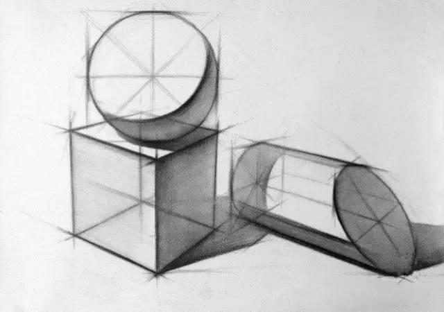 画出结构图▼▼结构图理解了,那就开始上调子画一幅完整的素描作品吧!