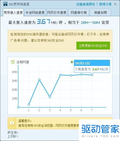 电脑用什么软件可以测试网速吗,在电脑上怎么测试网速_两种快速测试网速的方法介绍 - 驱动管家...