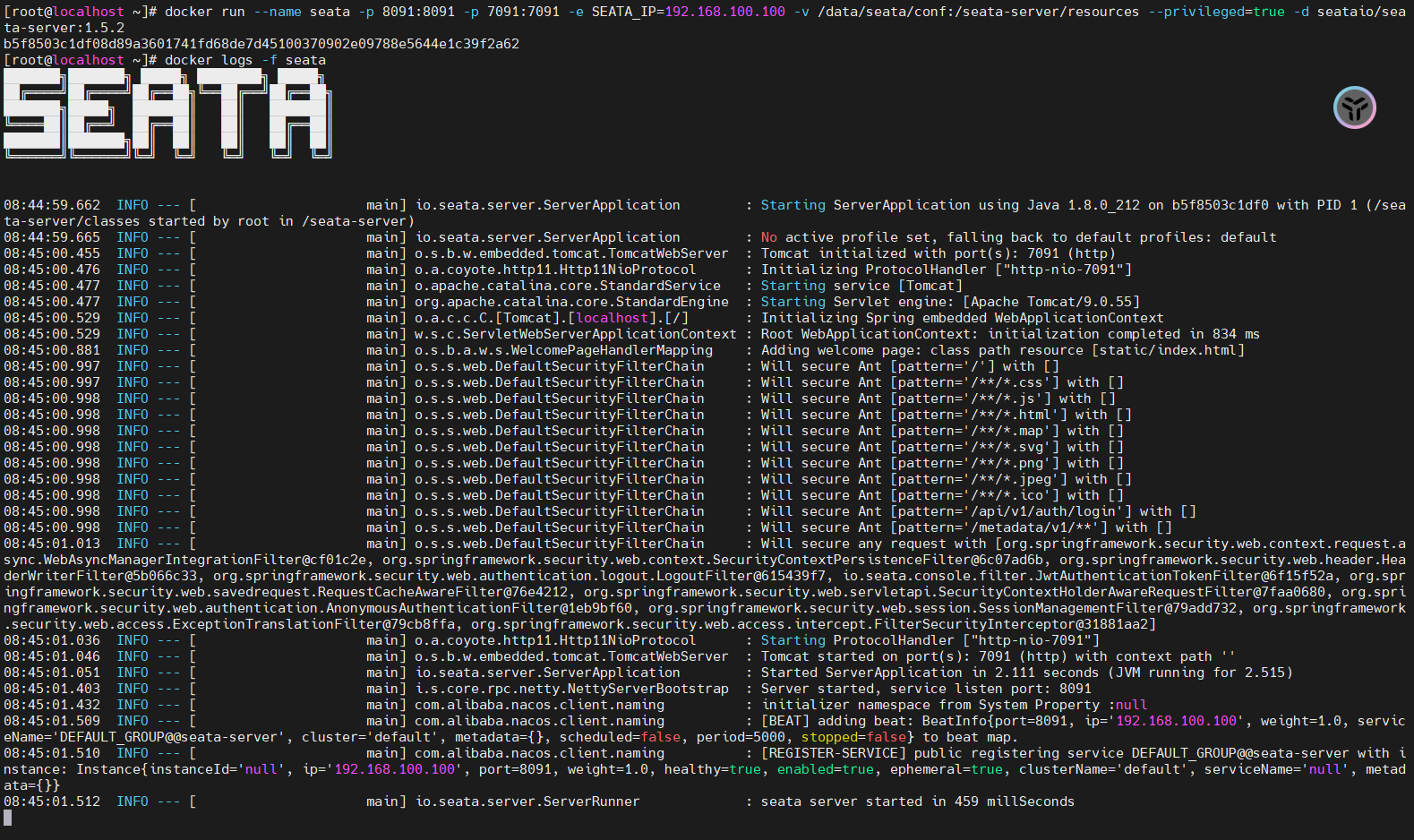 Docker 部署 Seata (图文并茂超详细)