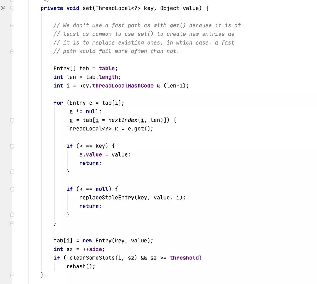 ThreadLocal的Entry为什么要继承WeakReference?