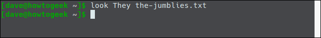 look They the-jumblies.txt in a terminal window.