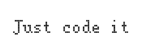 IJust code it